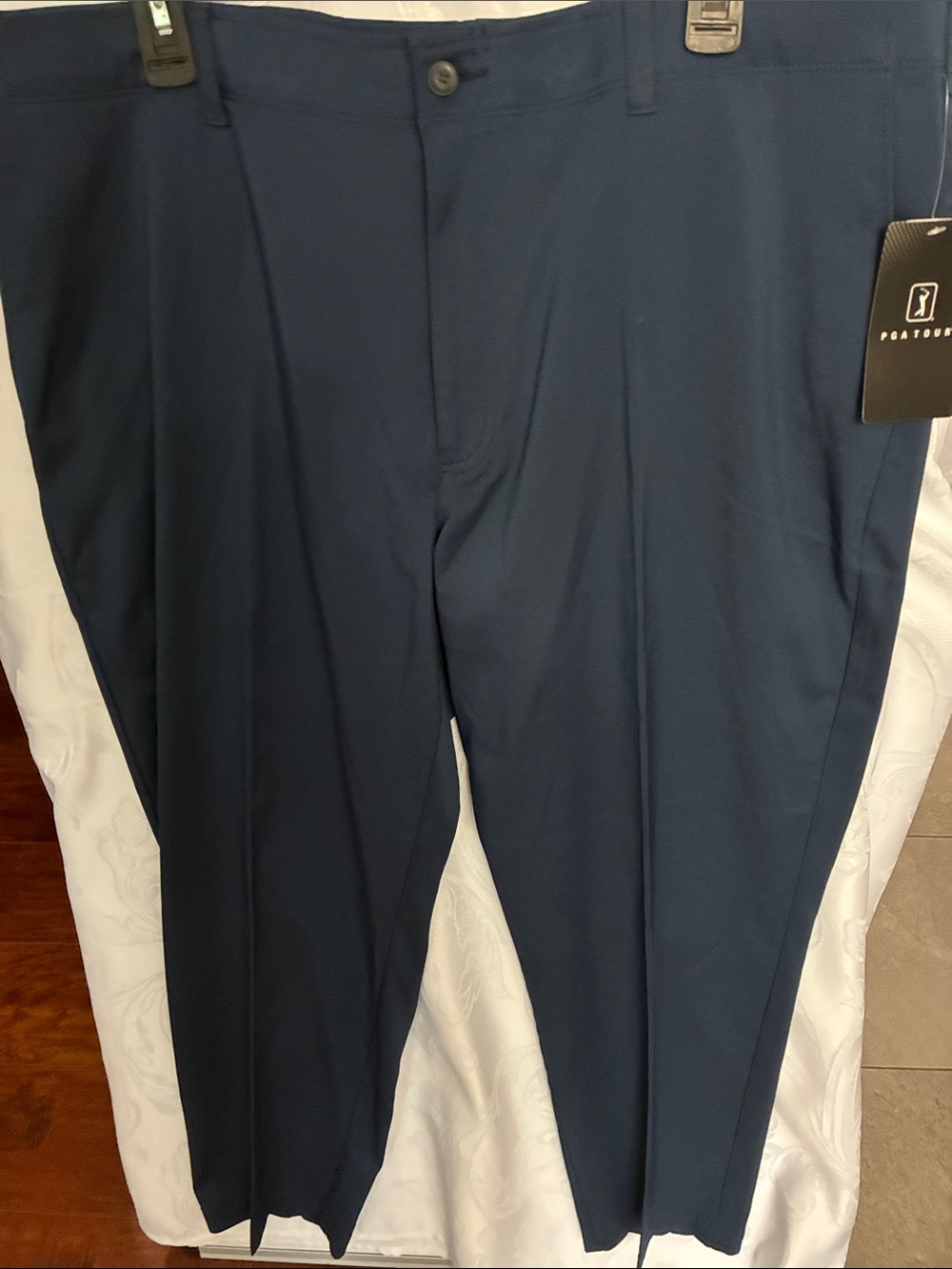 PGA Tour Men's Navy Dress Pants